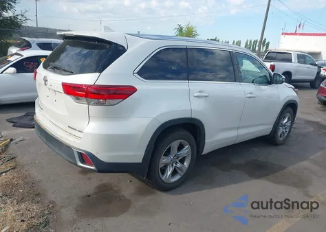 2019 Toyota Highlander Limited z USA, uszkodzony, nr VIN 5TDDZRFH8KS934464